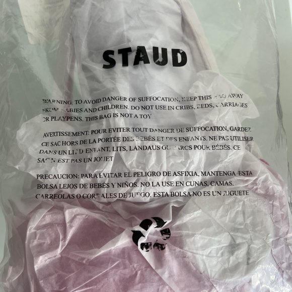 STAUD Bean Lollipop Suede Convertible Bag - Picture 9 of 10